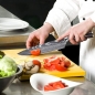 Küchenmesser Chef Profi Kochmesser Japanisches Damast Edelstahl Messer Scharf 21cm Klingenlänge