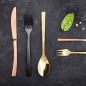Preview: VIVENDI Besteckset 30-teilig PVD gold