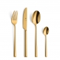 Preview: VIVENDI Besteckset 24-teilig PVD gold