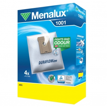 4 Staubsaugerbeutel für THOMAS/Menalux 1001