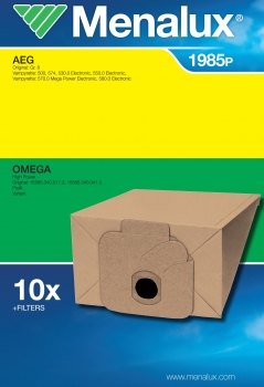 10 Staubsaugerbeutel für BOMANN Menalux 1985 P