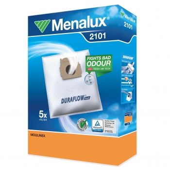 Preview: 5 Staubsaugerbeutel für Moulinex Menalux 2101
