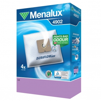 4 Staubsaugerbeutel für LG Menalux 4902