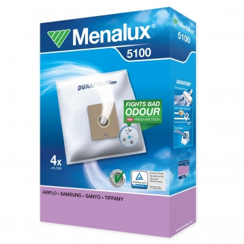 4 Staubsaugerbeutel für ARIETE Menalux 5100