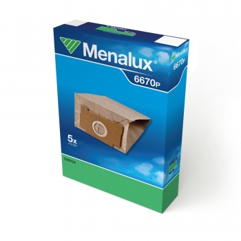 5 Staubsaugerbeutel für Hanseatic Menalux 6670 P