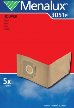 Menalux 3051 P Staubsaugerbeutel für Hoover Breeze, Turbopower u.a.