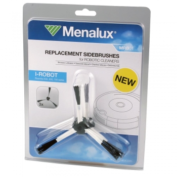 MRB 01 Menalux Seitenbürsten-Set für iRobot 500er Serie,600er Serie,700er Serie