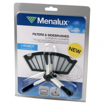 MRK 01Menalux Filter-/Seitenbürsten-Set für Roomba 500er Serie