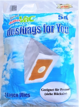 5xStaubsaugerbeutel geeignet für Kränzle Ventos 30 E/L Filtersäcke
