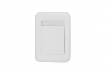 BVC Saugdose Kunststoff reinweiss