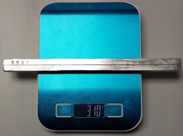 Preview: Zinn 97% Karosseriezinn ca. 300 g, Lötzinn Stangenlot Weichlot Bleifrei