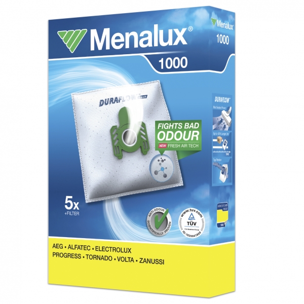 5 Staubsaugerbeutel Menalux 1000