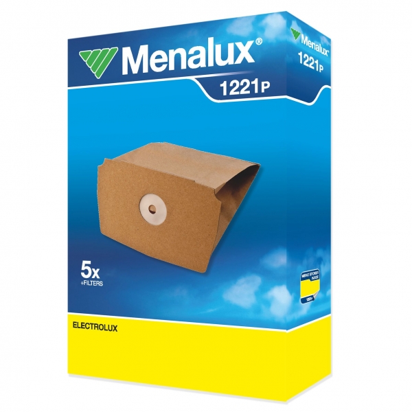 5 Staubsaugerbeutel für Electrolux, Menalux 1221 P