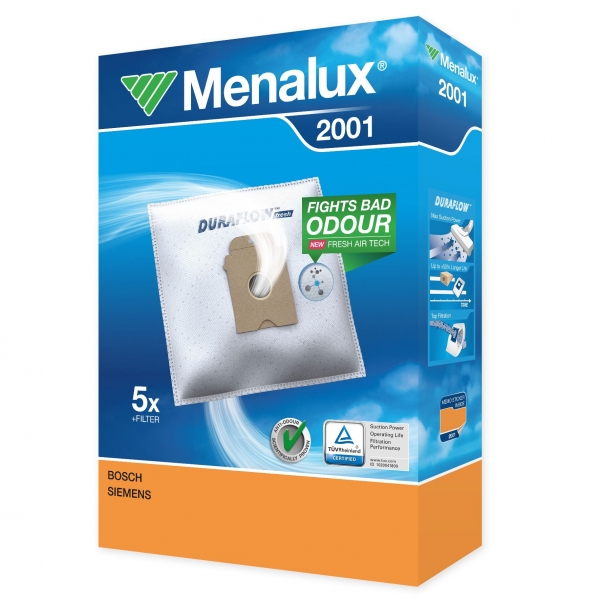 5 Staubsaugerbeutel für Siemens Menalux 2001