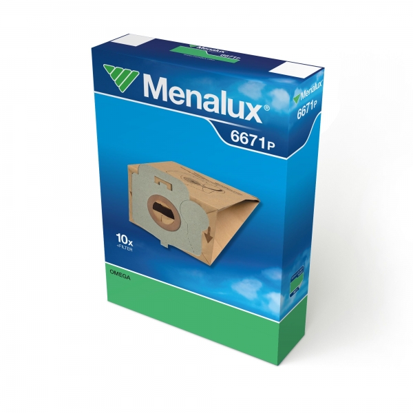 10 Staubsaugerbeutel für BAUR-VERSAND Menalux 6671 P