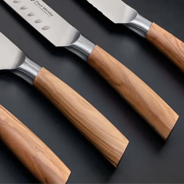 BLAZE KOCHMESSER 8'' OLIVEN-HOLZ-GRIFF