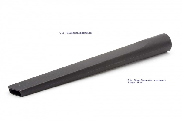 Fugendüse Lang 35cm für Zentralstaubsauger 32mm Saugrohr/Handgriff