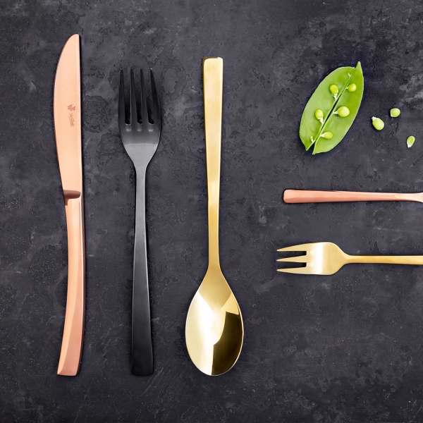 VIVENDI Besteckset 30-teilig PVD gold