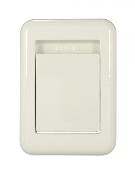 BVC Saugdose altweiss Kunststoff