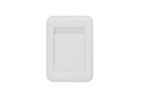 BVC Saugdose Kunststoff reinweiss