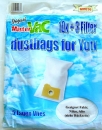 10 Staubsaugerbeutel geeignet für WETROK, Mistervac MV636