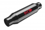 BVC Abluft Schalldämpfer 65cm schwarz Metall NW100mm/21160